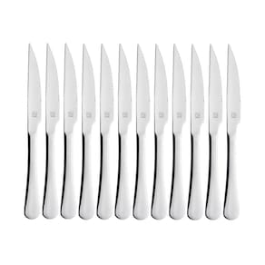Kit 12 Facas de Mesa de Churrasco Hercules Olimpia Aço Inox 1555-040