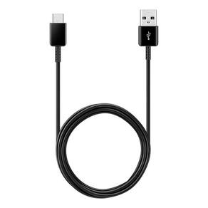 Cabo usb 3.0 Samsung preto com entrada USB saída USB Tipo C