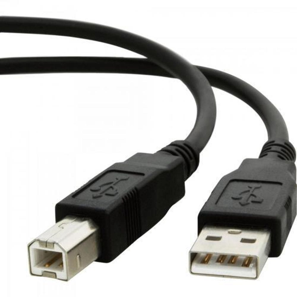 Cabo de Dados USB 2.0 A Macho x USB 2.0 B Macho 1,8m STORM