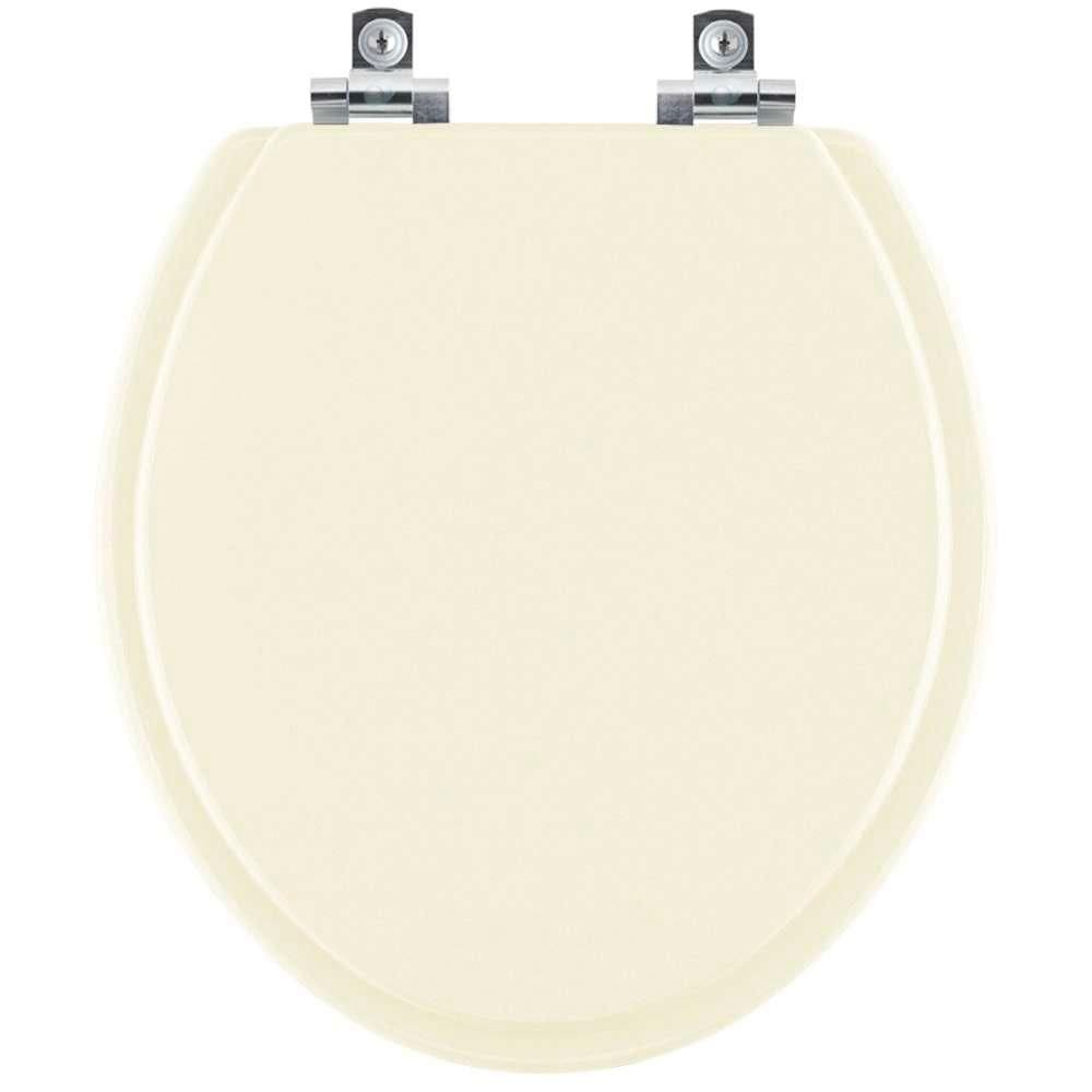 Assento Sanitário Soft Close Liberty Marfim para vaso Santamarina