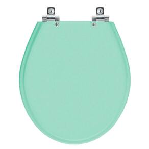 Assento Sanitário Soft Close Carina Verde Claro para vaso Ideal Standard