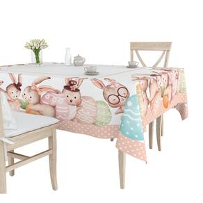 Toalha De Mesa 4 Lugares 1,20X1,50 Magia Da Pascoa