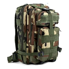 Mochila Camping 40L Militar Trilha Mc1438 Esportiva Camufla