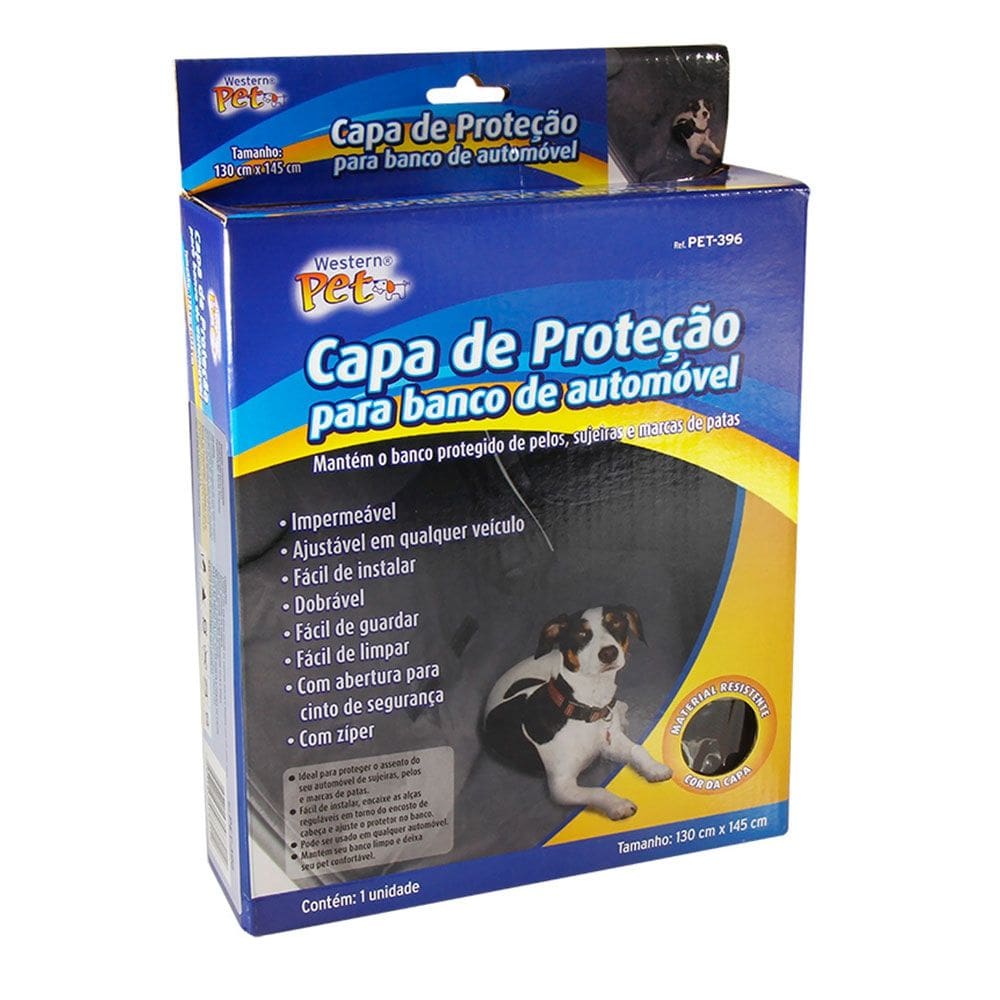 Capa Banco Carro Impermeável Cachorro Multi Uso