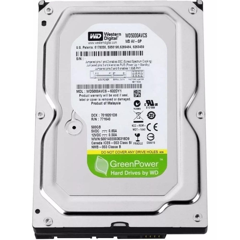 Hd 500Gb Western Digital Desktop