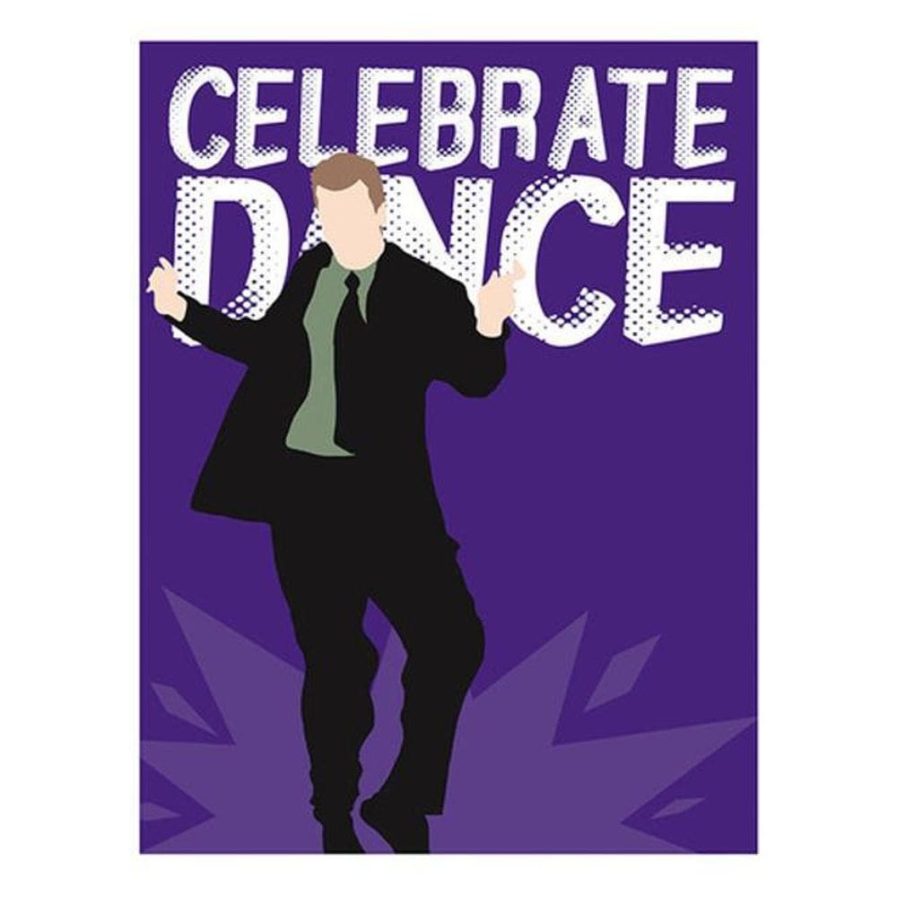 Kit 5 Placas Sinalização - Celebrate Dance