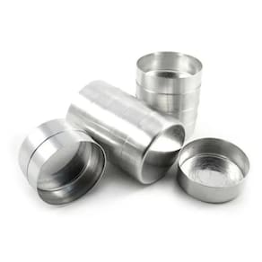 Forma N°3 Kit Com 24 Unidades Em Alumínio 7,5cm