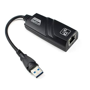 Adaptador Conversor Placa Rede Rj45 Usb Internet Notebook Pc 10/100/1000 usb 3.0   adlan