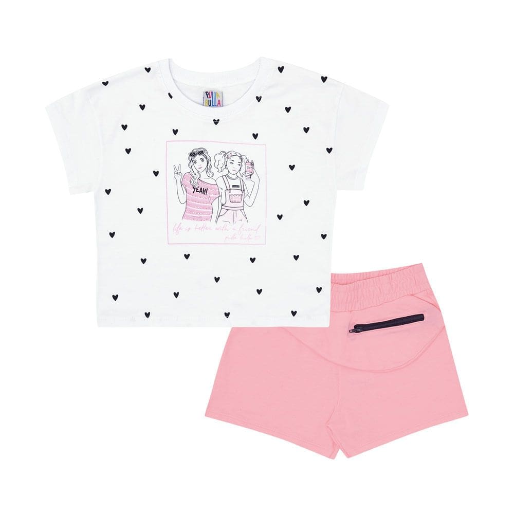 Conjunto -  Branco  - 48833-3