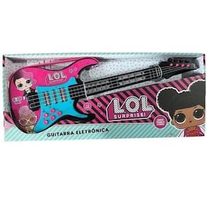Guitarra Infantil LOL Surprise - Estilizada - 3 Anos