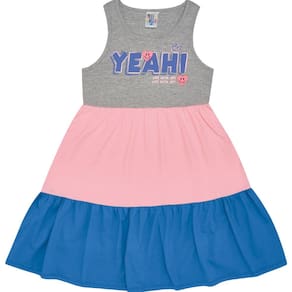 Vestido -  Mescla Cinza  - 48411-567