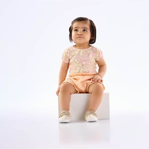 Conjunto Bebê Menina - Digital Areia - 50519-1307