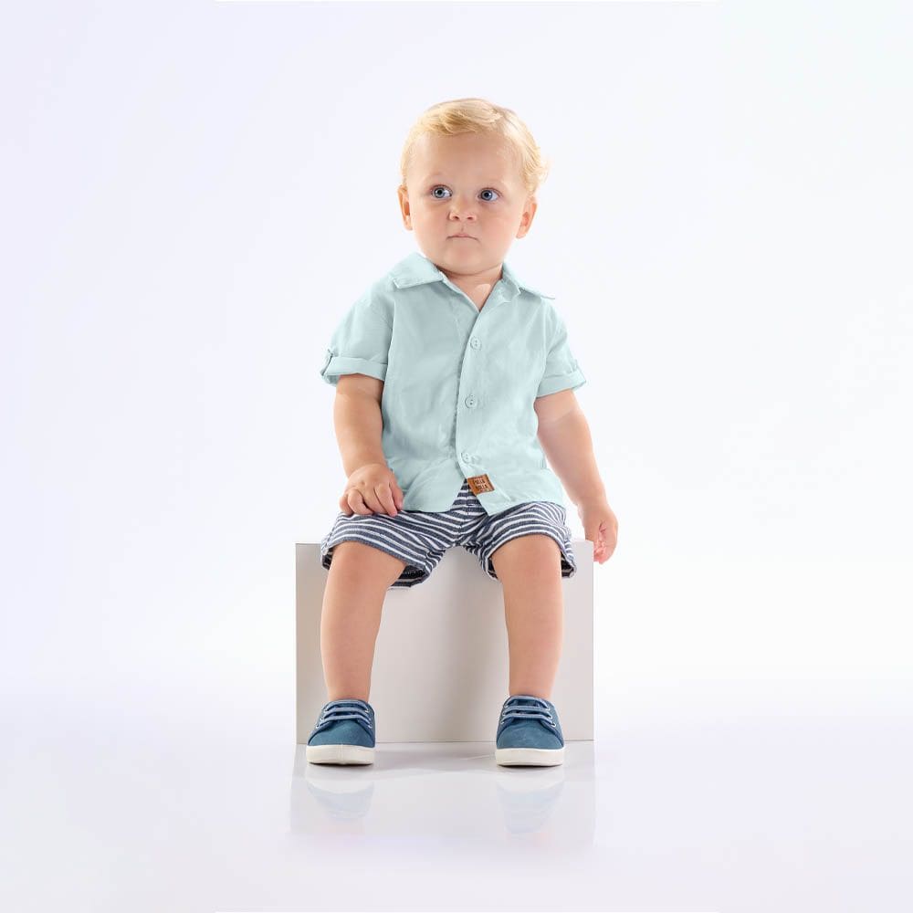 Conjunto Bebê Menino - Céu - 50573-69