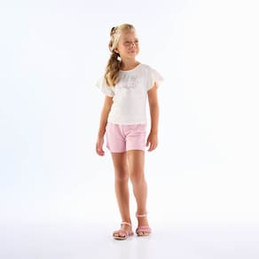 Conjunto Infantil Menina - Branco - 50729-3