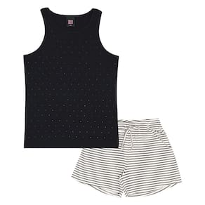 Conjunto Juvenil Menina  - Preto - 50826-51