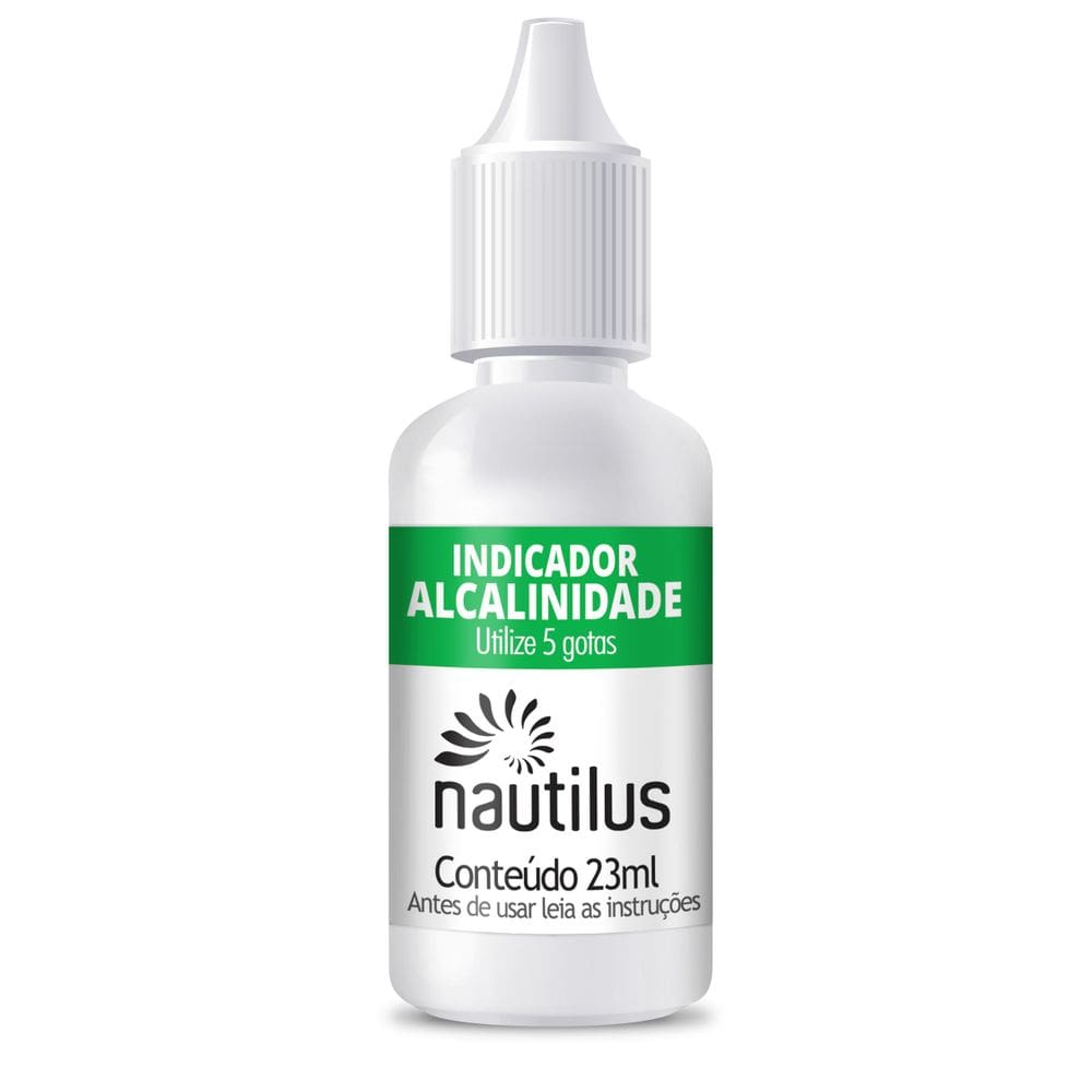 Refil Indicador De Alcalinidade 23ml Nautilus Para Piscina