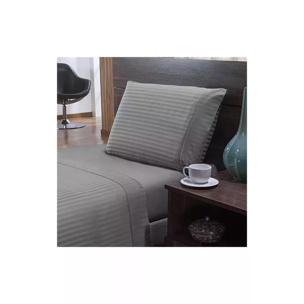Jogo de Cama Solteiro Niazitex Stripe 300 Fios