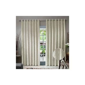 Cortina Donna MC 400x260 cm Vitória Jacquard Palha