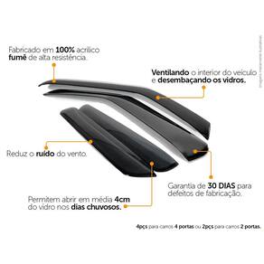 Calha De Chuva Ecoflex Vw Tiguan 2013 2014 2015 2016 2017