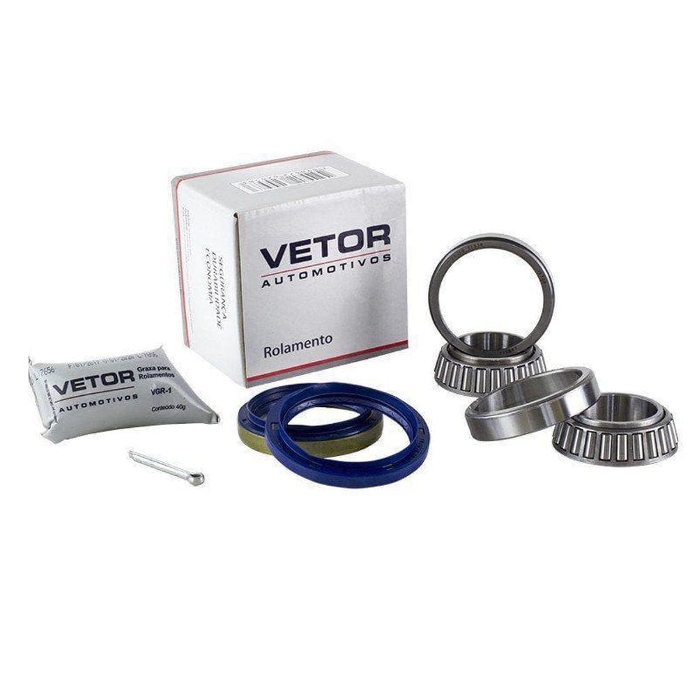 Kit De Rolamento Ford Escort 1.6 E 1.8 Verona 83/96 Apollo