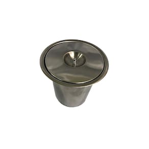 Lixeira Pia Cozinha Embutir Granito Inox 3 Litros
