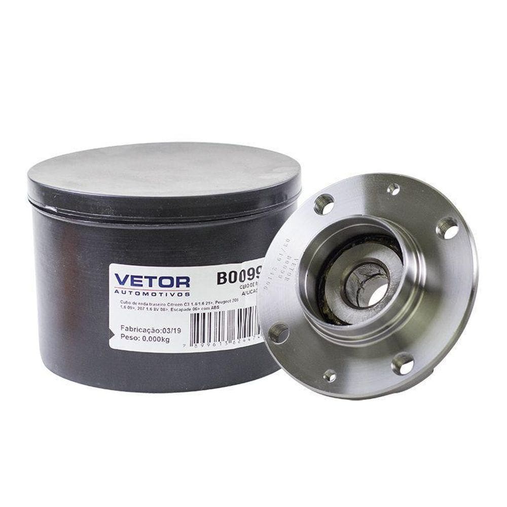 Cubo Roda Tras C3 1.6 C3 1.4 8V 12206 1.6 09207 1.6