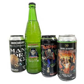 Kit Presente 4 Cervejas Fãs Iron Maiden Oficial