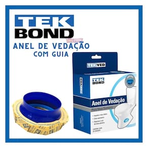 Anel De Vedação Para Vaso Sanitário Com Guia - Tekbond
