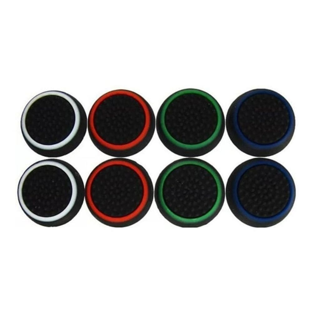 4 Par De Grip Borracha Para Controle Ps4 Ps3 Ps2 Xbox360 One