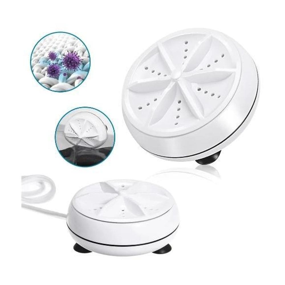 Mini Máquina De Lavar Roupas Portátil Com Usb Tipo B 10Cm