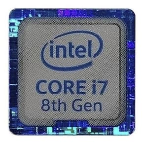 Adesivo Intel Core i7 - 18x18mm -