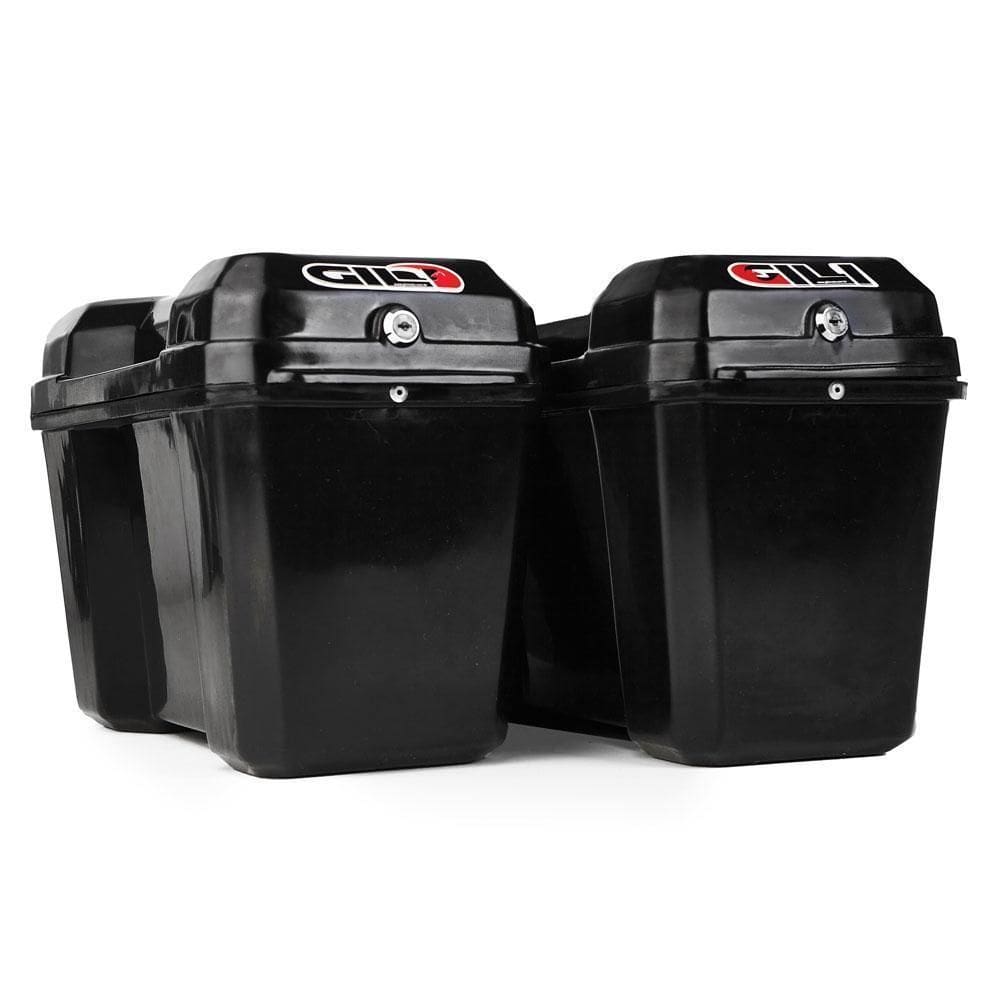 Side Cases Traveler - Baús Laterais 48 Litros Pretos