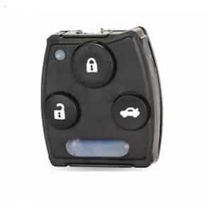 Capa Botão Borracha Keypad Chave Civic Fit City Cr-V 3Botoes