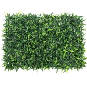 Placa Samambaia Verde Escuro 40 X 60Cm Muro Inglês Jardim
