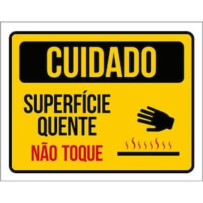 Kit 5 Placas Cuidado Superficie Quente Toque 36X46