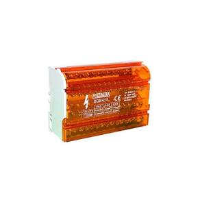 Bloco Distrib. 100A 4 Polos 15 Teminais Bdb415 Metaltex