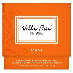 Kit 3X: Chá Misto Bom Dia Villa Piva 15 Sachês