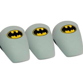 Kit 3 Pegadores Panela Em Silicone Bico Forno Super Herói