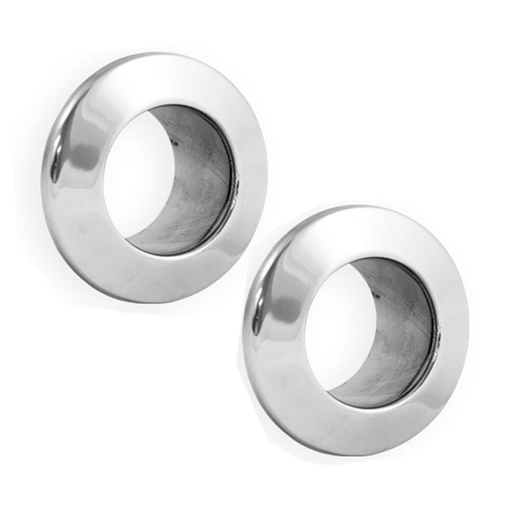 2 Máscaras em Inox Para Tubo Pvc Encaixe 60mm Mont Serrat