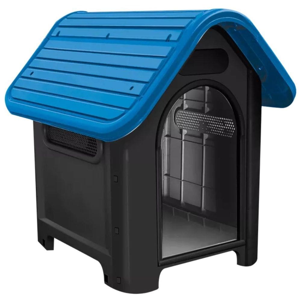 Casa Para Cachorrinhos Dog Home N4 Resistente Pet Azul