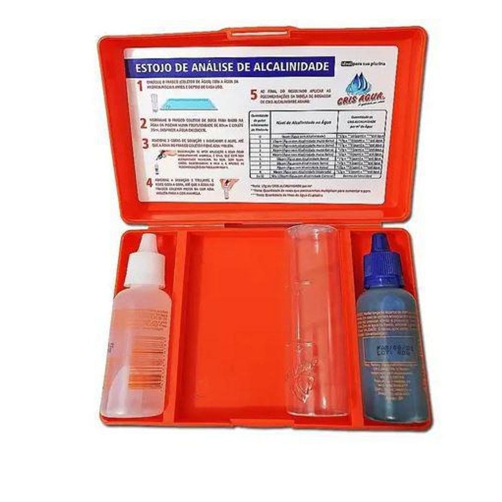 Estojo De Teste Alcalinidade Cris Agua
