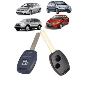 Capa Carcaça Chave Civic Fit Crv City 2Botoes Sem Panico
