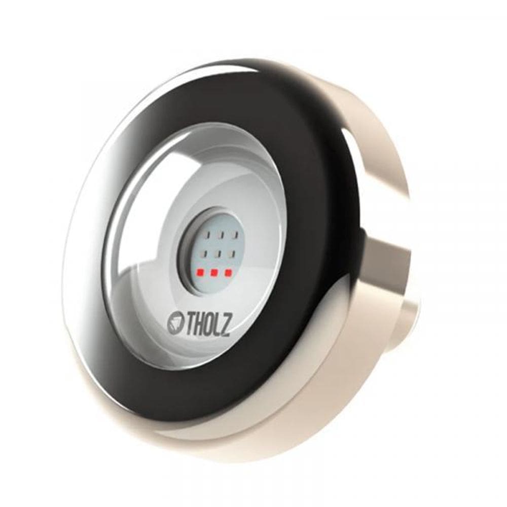 Refletor 18W Azul Premium Inox Com Cabo De 2M - 12Vcc Tholz