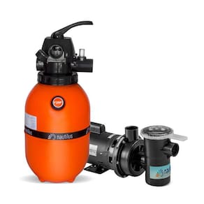 Filtro Nautilus F350P para Piscina com Motobomba 1/3Cv