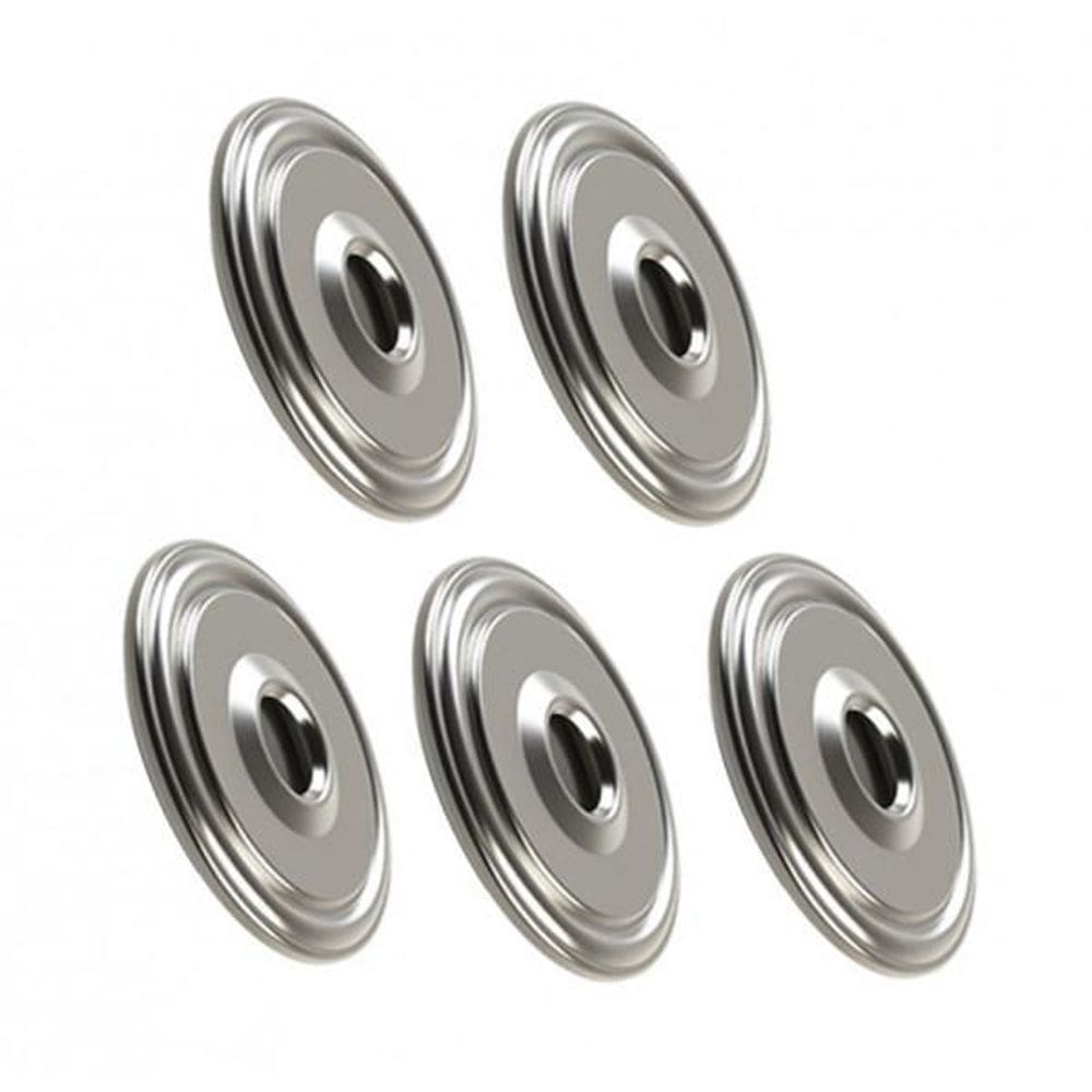 5 Dispositivos De Retorno Inox Encaixe 60Mm Para Piscina