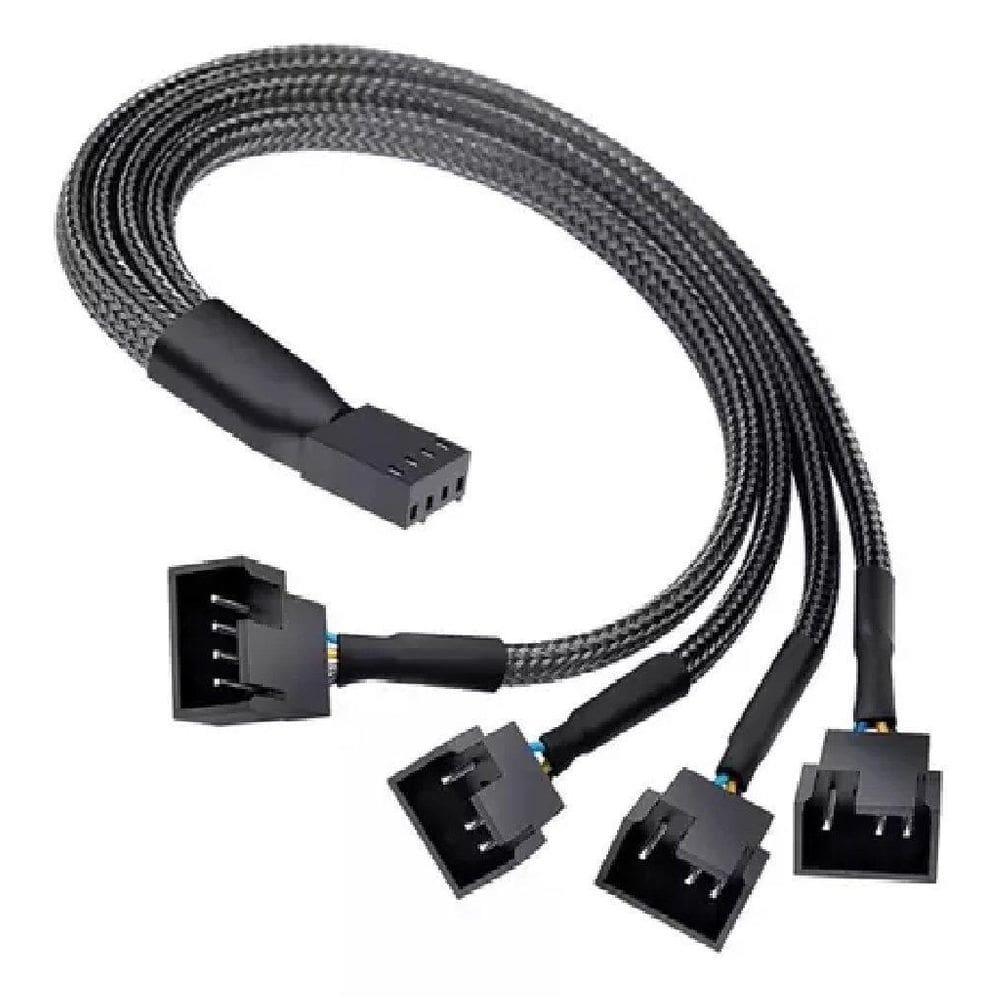 Cabo Molex 27Cm 1 Ent 4 Pinos X 4 Saidas 1X4 + 3X3 Cm-16