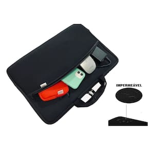 Pasta Mala Maleta Capa Case Notebook 15.6`` Bag Bolsa Preto
