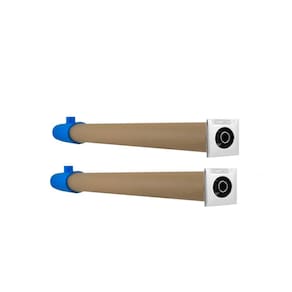 Quatro Hidrojatos Quadrado Inox Encaixe Cano 50mm Piscina E Spa