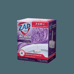 Aparelho Sanitário Zap Clean Lavanda 30g - Limpeza Suave