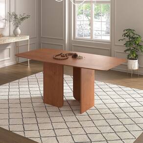 Mesa de Jantar 6 Lugares 180cm x 90cm Boreal CabeCasa MadeiraMadeira Cinamomo